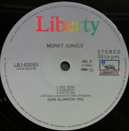 Duke Ellington • Charles Mingus • Max Roach : Money Jungle (LP, Album, RE)