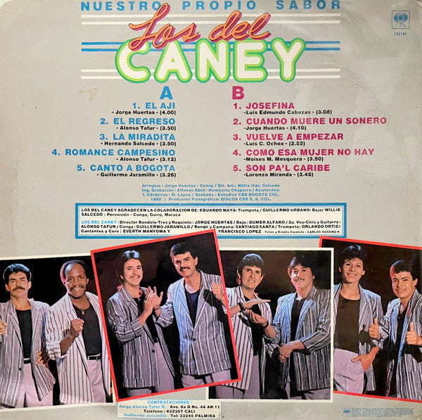 Los Del Caney : Nuestro Propio Sabor (LP, Album)