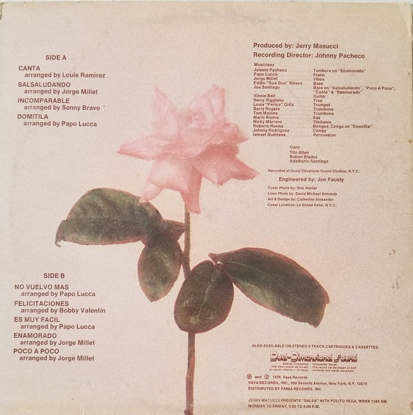 Cheo Feliciano : The Singer (LP, Album)