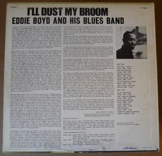 Eddie Boyd And His Blues Band Featuring Peter Green (2) : I'll Dust My Broom (LP)