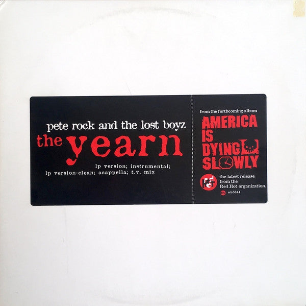 Pete Rock And Lost Boyz : The Yearn (12", Promo)