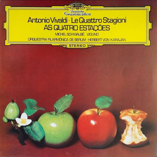 Antonio Vivaldi • Michel Schwalbé, Berliner Philharmoniker, Herbert Von Karajan : Le Quattro Stagioni - As Quatro Estações (LP, Album)