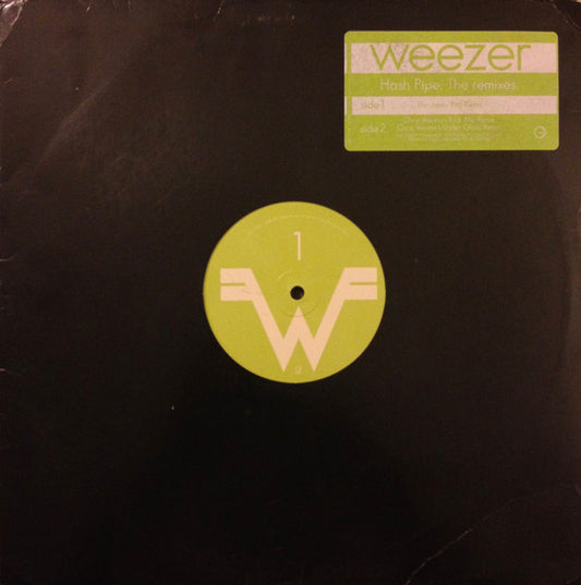 Weezer : Hash Pipe (The Remixes) (12", Single, Promo)