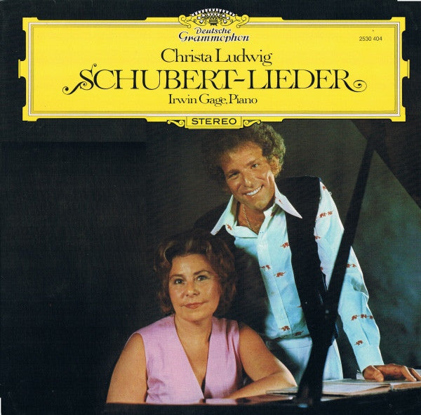 Franz Schubert, Christa Ludwig, Irwin Gage : Schubert-Lieder (LP, Album)