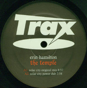 Erin Hamilton : The Temple (12")
