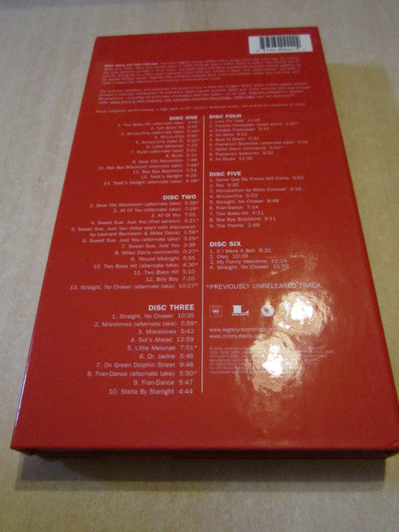 Miles Davis & John Coltrane : The Complete Columbia Recordings 1955-1961 (6xCD, Comp + Box, RE)