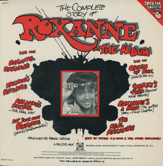 Doctor J.R. Kool & The Other Roxannes : The Complete Story Of Roxanne...The Album (LP, Album)