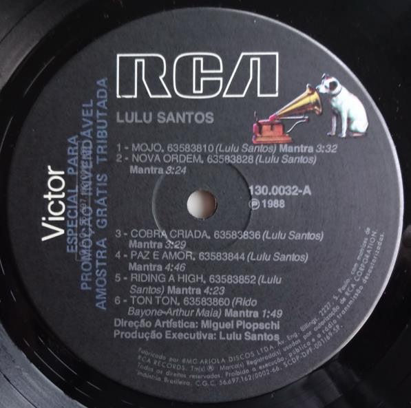 Lulu Santos : Toda Forma De Amor (LP, Album)