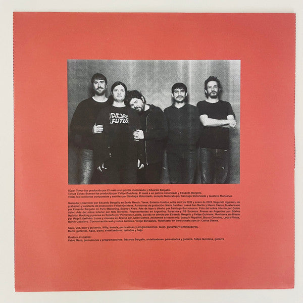 El Mató a un Policía Motorizado : Súper Terror (LP, Album)