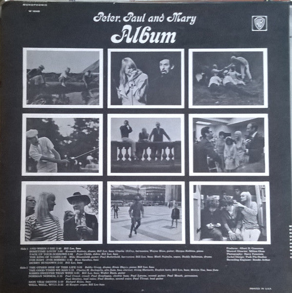 Peter, Paul & Mary : Album (LP, Album, Mono, San)