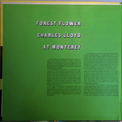 Charles Lloyd : Forest Flower (LP, Album)