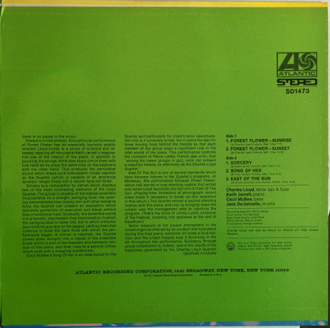 Charles Lloyd : Forest Flower (LP, Album)