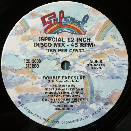 Double Exposure - Ten Per Cent vinyl record, 12" (Very Good Plus (VG+)) | Lulo Records
