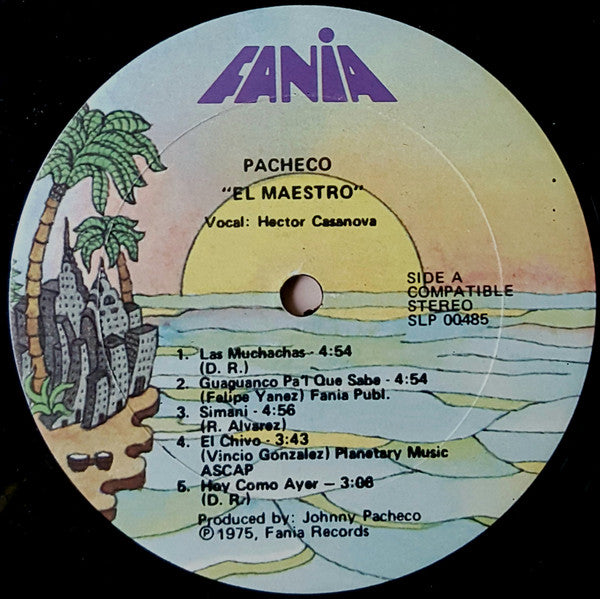 Pacheco* : El Maestro (LP, Album, RP, 2nd)