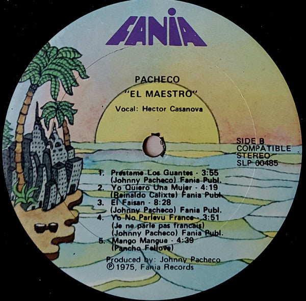 Pacheco* : El Maestro (LP, Album, RP, 2nd)