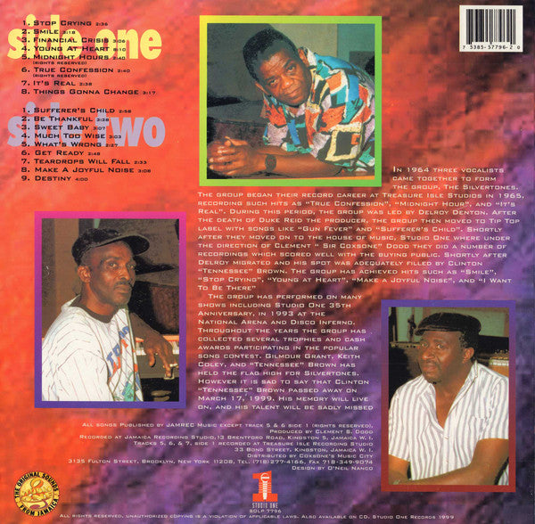 The Silvertones : Young At Heart (LP, Comp)