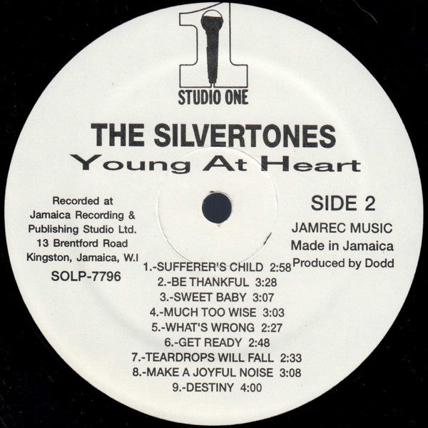 The Silvertones : Young At Heart (LP, Comp)