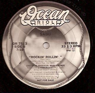 Sabu : We're Gonna Rock / Rockin'  Rollin' (12", Promo)
