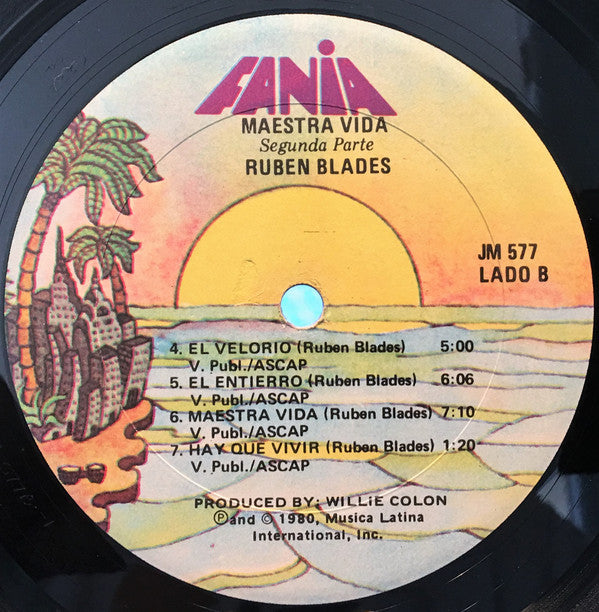 Ruben Blades : Maestra Vida (Segunda Parte) (LP, Album, Gat)