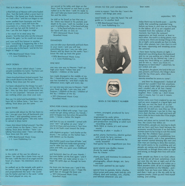 Larry Norman : In Another Land (LP, Album, Gat)