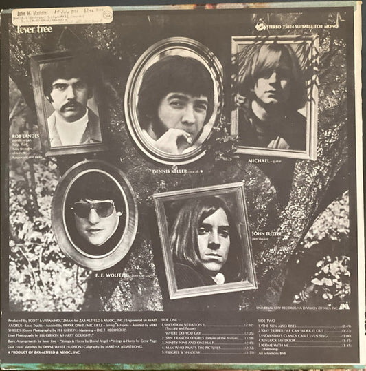 Fever Tree : Fever Tree (LP, Album, Pin)