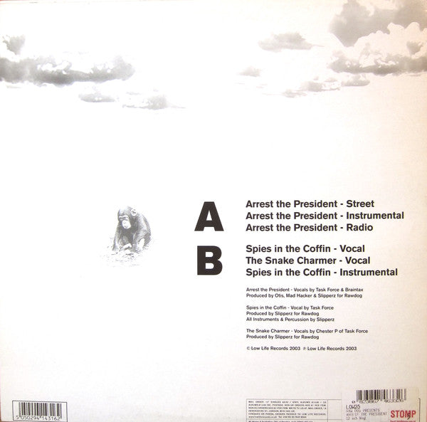 Rawdog : Arrest The President (12")