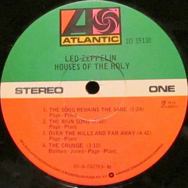 Led Zeppelin : Houses Of The Holy (LP, Album, RE, RI )