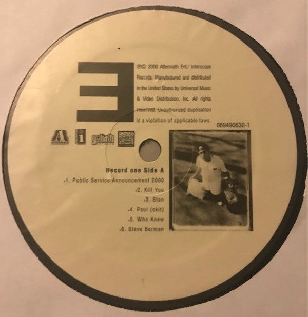 Eminem : The Marshall Mathers LP (2xLP, Album, RE, 180)