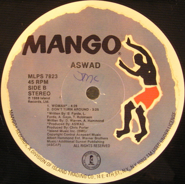 Aswad : Don't Turn Around (12")