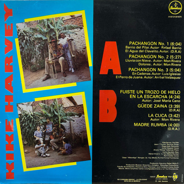 Kike Harvey : Salsa, Pachanga Y Amor (LP, Album)