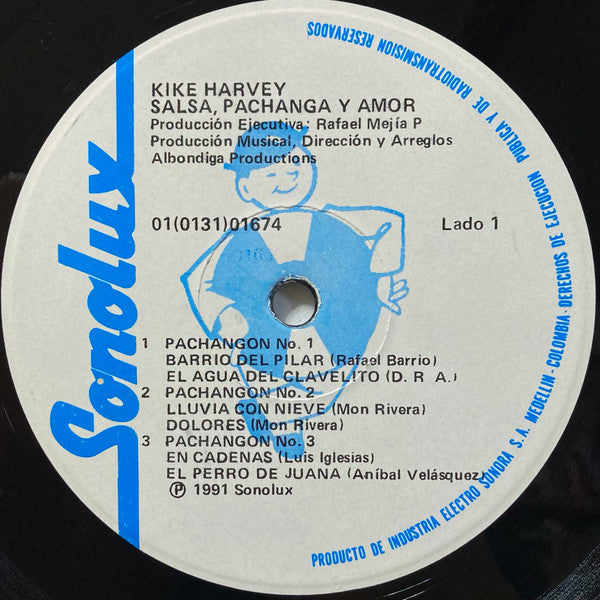 Kike Harvey : Salsa, Pachanga Y Amor (LP, Album)