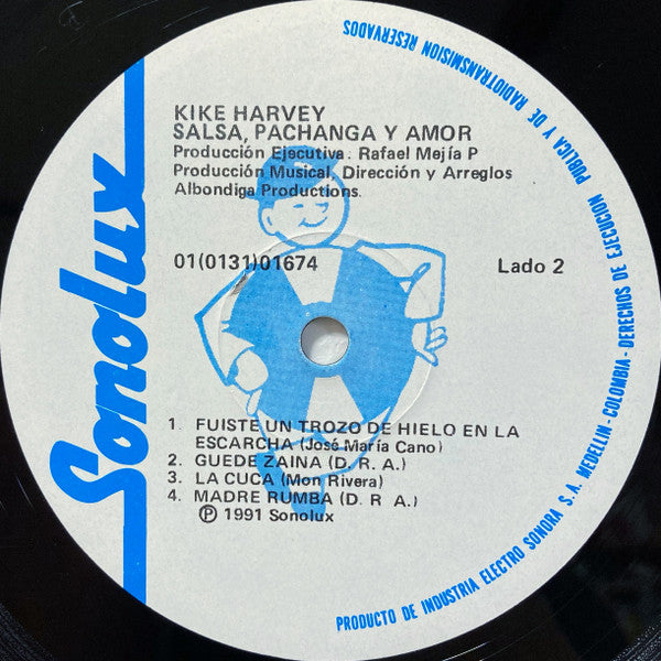 Kike Harvey : Salsa, Pachanga Y Amor (LP, Album)