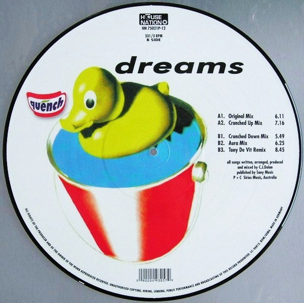 Quench : Dreams (12", Ltd, Pic)