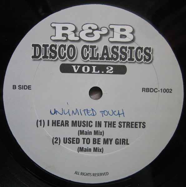 Various : R&B Disco Classics Vol.2 (12")
