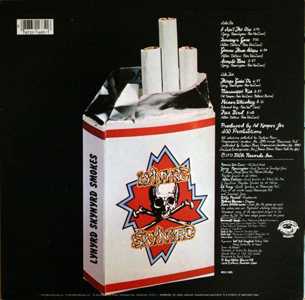 Lynyrd Skynyrd : (Pronounced 'Lĕh-'nérd 'Skin-'nérd) (LP, Album, RE)