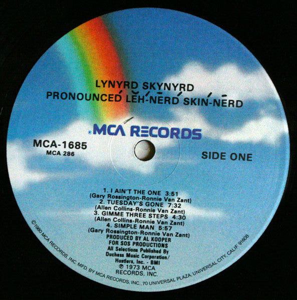 Lynyrd Skynyrd : (Pronounced 'Lĕh-'nérd 'Skin-'nérd) (LP, Album, RE)