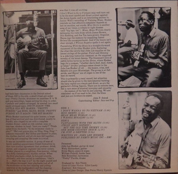 John Lee Hooker : Simply The Truth (LP, Album, Gat)