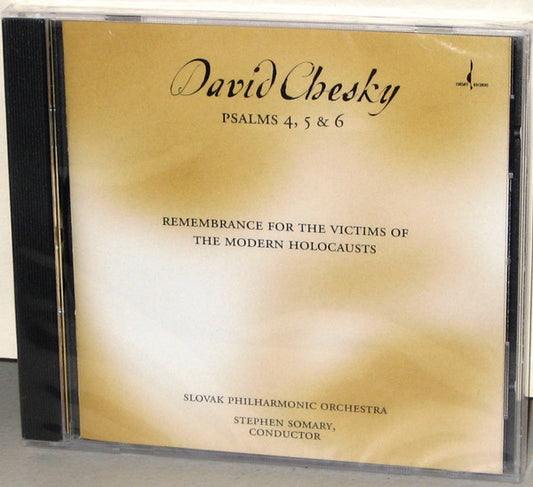 David Chesky / Slovak Philharmonic Orchestra, Stephen Somary : Psalms 4, 5 & 6 (CD, Album)
