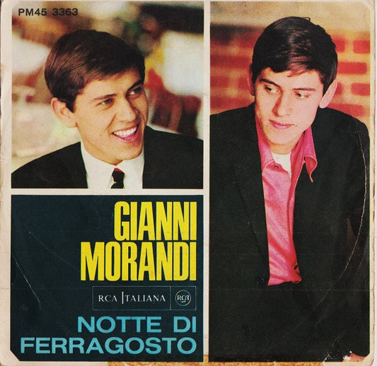 Gianni Morandi : Notte Di Ferragosto (7", Mono)