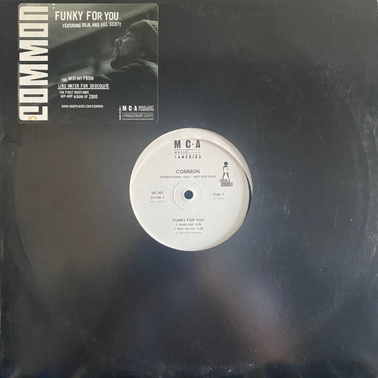 Common : Funky For You (12", Promo)