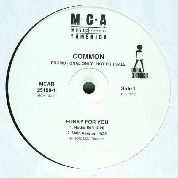 Common : Funky For You (12", Promo)