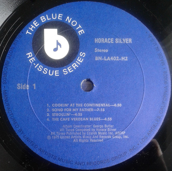 Horace Silver : Horace Silver (2xLP, Comp, Gat)