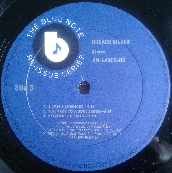 Horace Silver : Horace Silver (2xLP, Comp, Gat)
