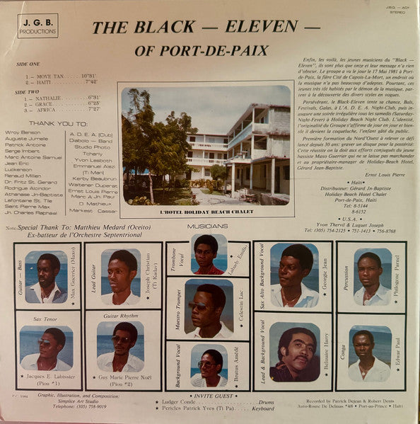 The Black Eleven Of Port-De-Paix : Mové Tan (LP)