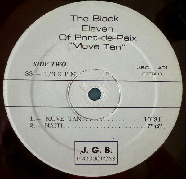The Black Eleven Of Port-De-Paix : Mové Tan (LP)