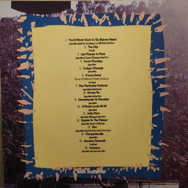 Jimmy Buffett : Live! Feeding Frenzy (CD, Album, RP, Uni)