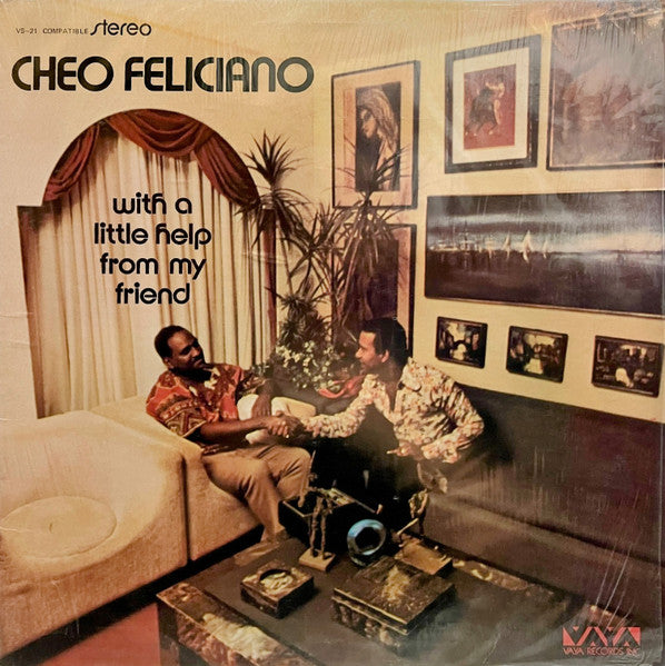 Cheo Feliciano : With A Little Help From My Friend (LP, Album)