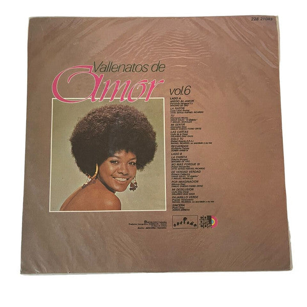 Various : Vallenatos De Amor Vol. 6 (LP, Comp)
