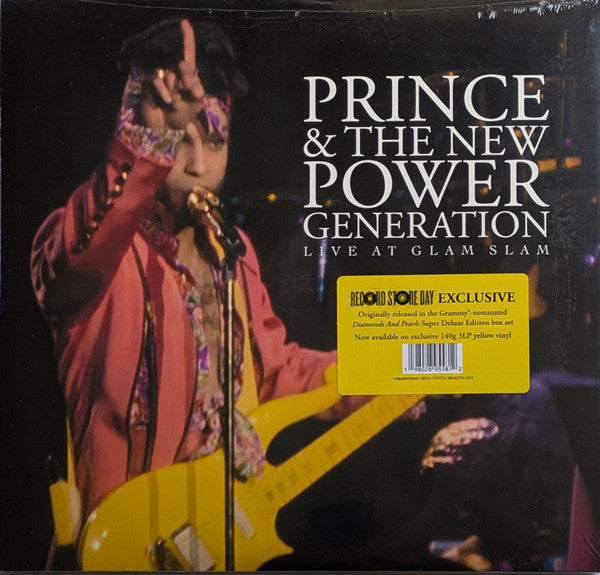 Prince & The New Power Generation : Live At Glam Slam (2xLP, Yel + LP, S/Sided, Etch, Yel + Album, RSD, L)