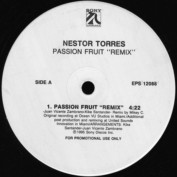 Nestor Torres : Passion Fruit  (Remix) (12", Promo)